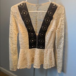 Lace long sleeve